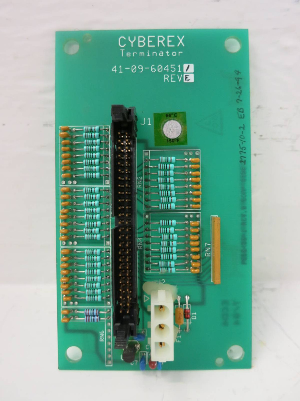 Cyberex 41-09-604511 Rev E Terminator Board PLC Card Module 41-09-60451-1 (TK5426-4)