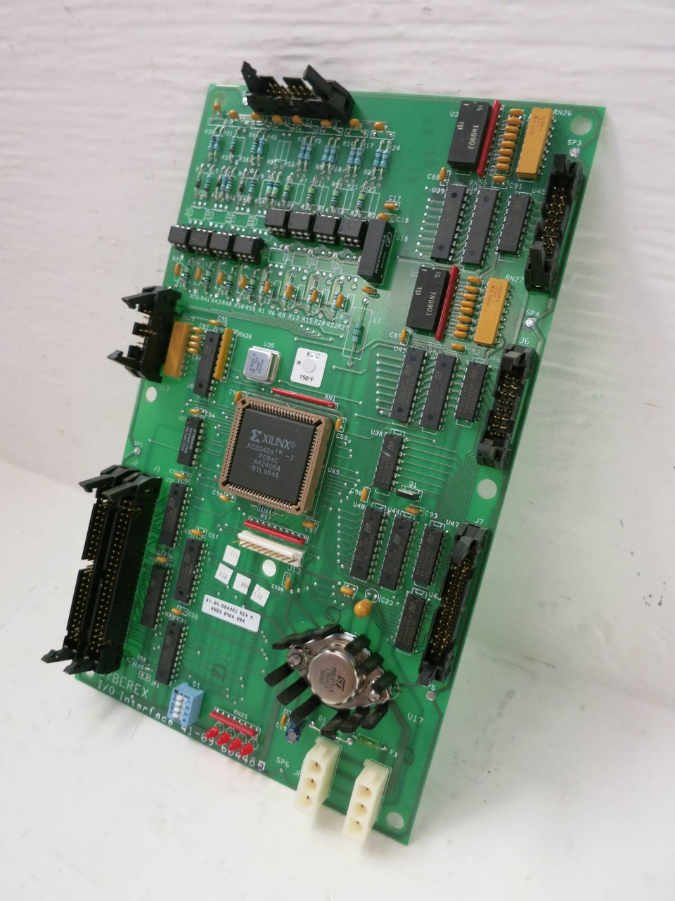 Cyberex 41-09-604482 Rev K I/O Interface Board PLC Card Module (TK5440-3)