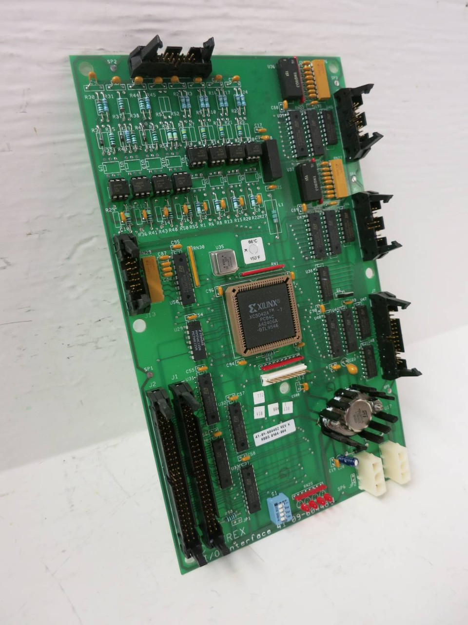 Cyberex 41-09-604482 Rev K I/O Interface Board PLC Card Module (TK5440-3)