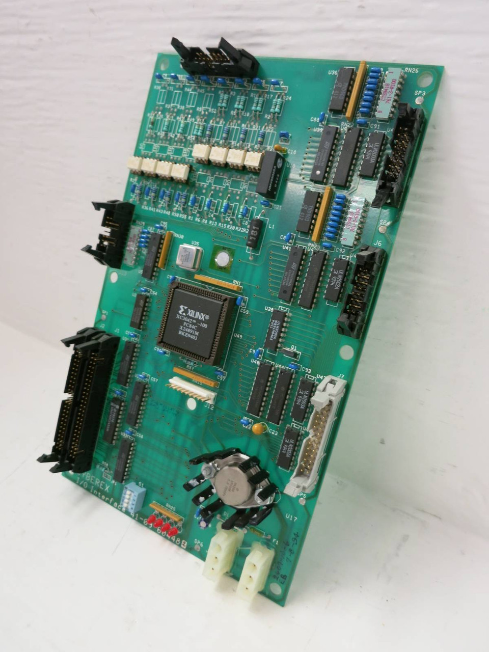 Cyberex 41-09-604482 Rev G I/O Interface Board PLC Card Module (TK5438-1)