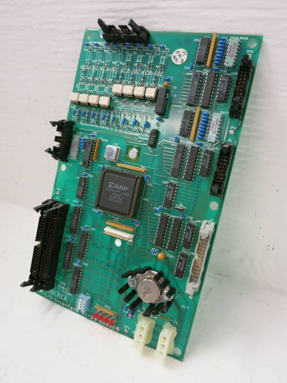 Cyberex 41-09-604482 Rev F I/O Interface Board PLC Card Module (TK5437-1)