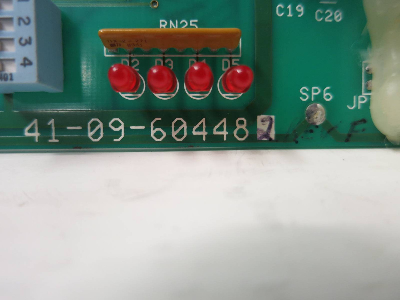 Cyberex 41-09-604482 Rev F I/O Interface Board PLC Card Module (TK5437-1)