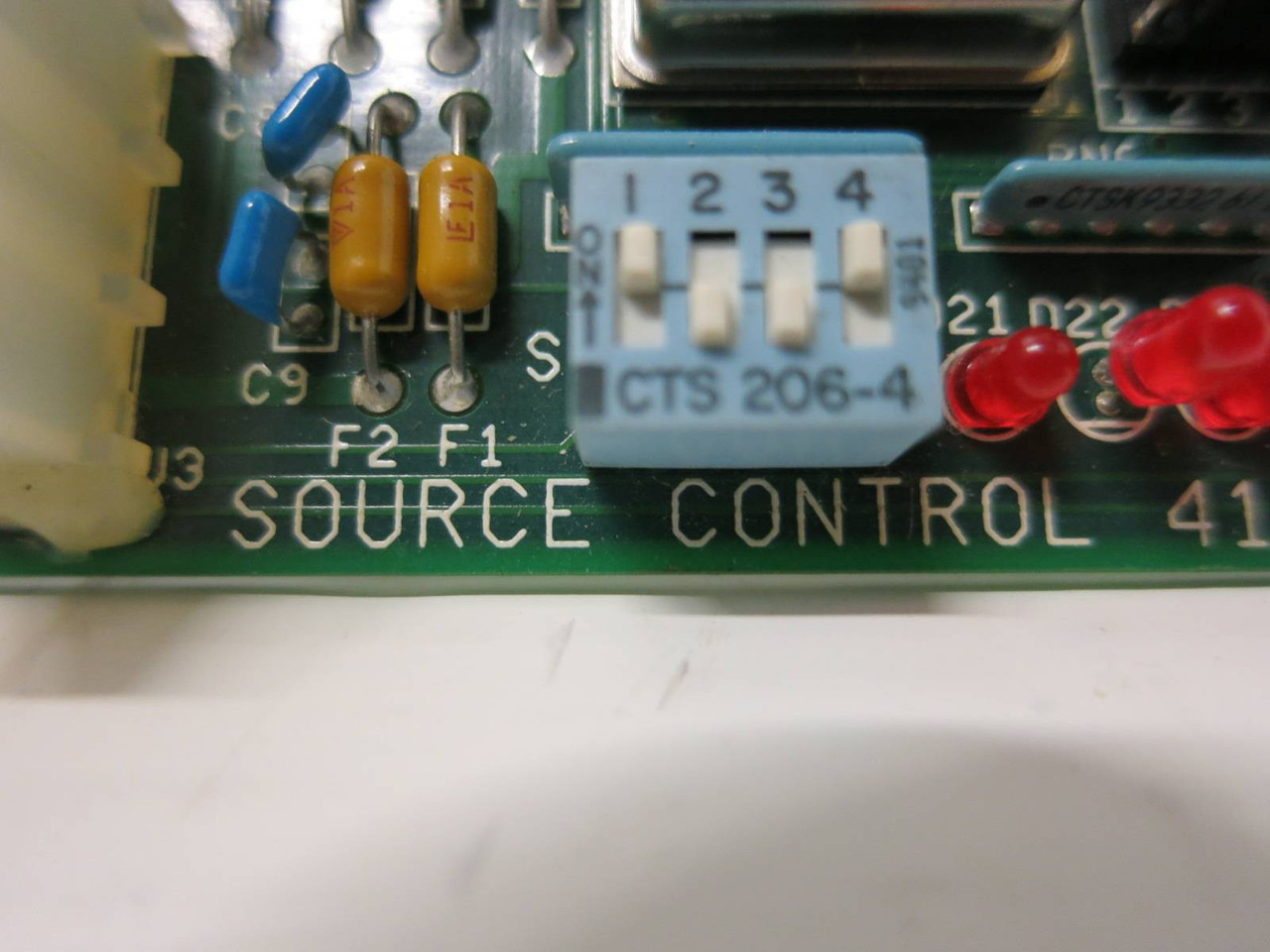 Cyberex 41-09-604422 Rev H/A Source Control Board PLC Card Module (TK5444-2)