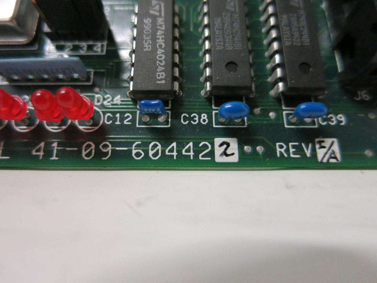 Cyberex 41-09-604422 Rev I/A Source Control Board PLC Card Module (TK5443-1)