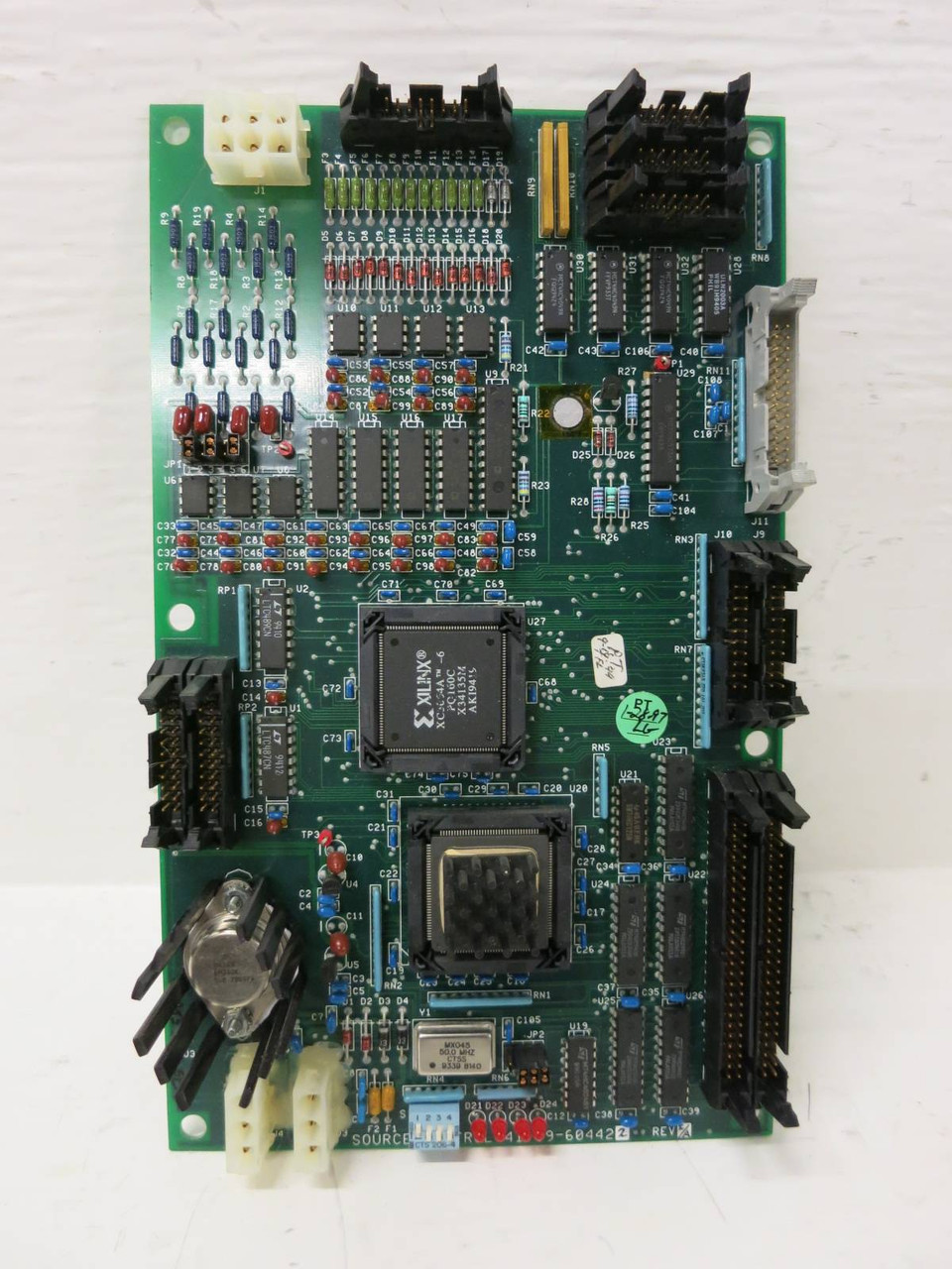 Cyberex 41-09-604422 Rev I/A Source Control Board PLC Card Module (TK5443-1)