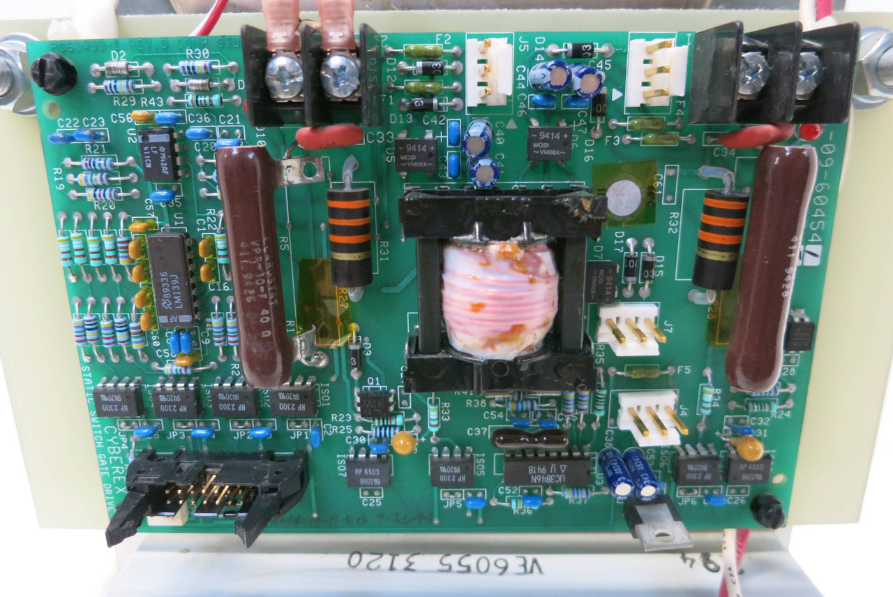 Cyberex 41-09-604541 Rev F Static Switch Gate Drive RBBS 0412-5048 UPS Transfer (PM3009-12)