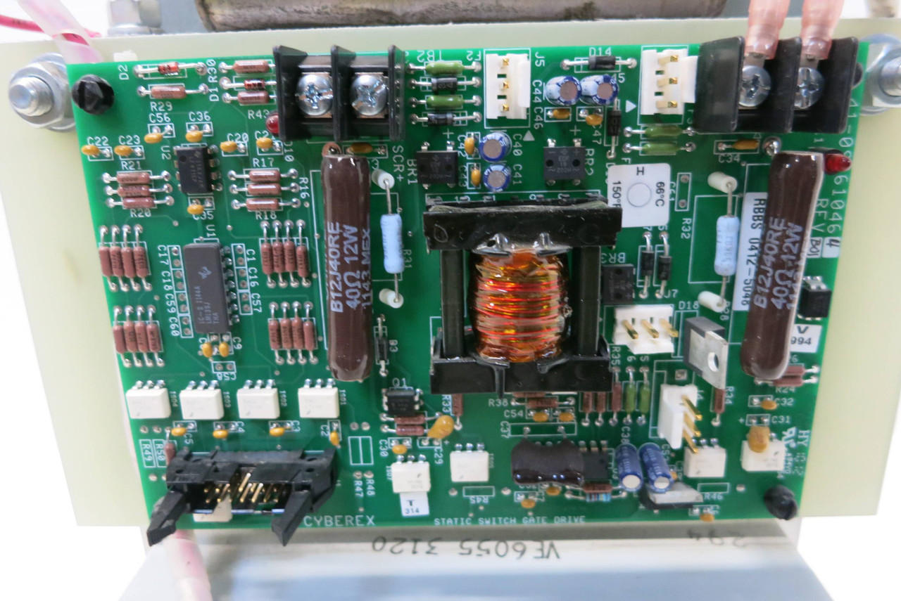 Cyberex 41-09-610464 Rev B Static Switch Gate Drive RBBS 0412-5048 UPS Transfer (PM3007-18)