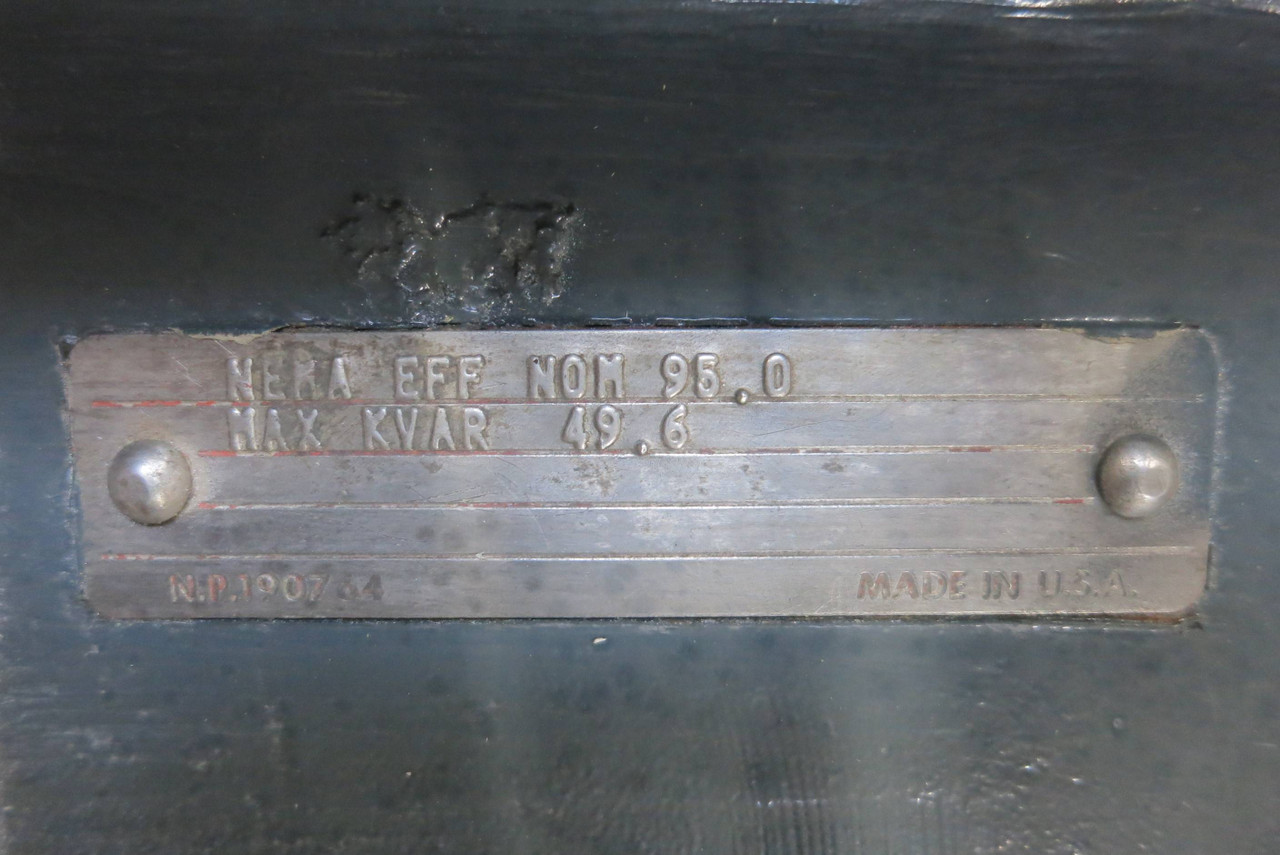 REBUILT GE 200 HP Tri-Clad AC Motor 2300V 1785 RPM Frame 449TS TriClad 2300 VAC (PM3019-3)