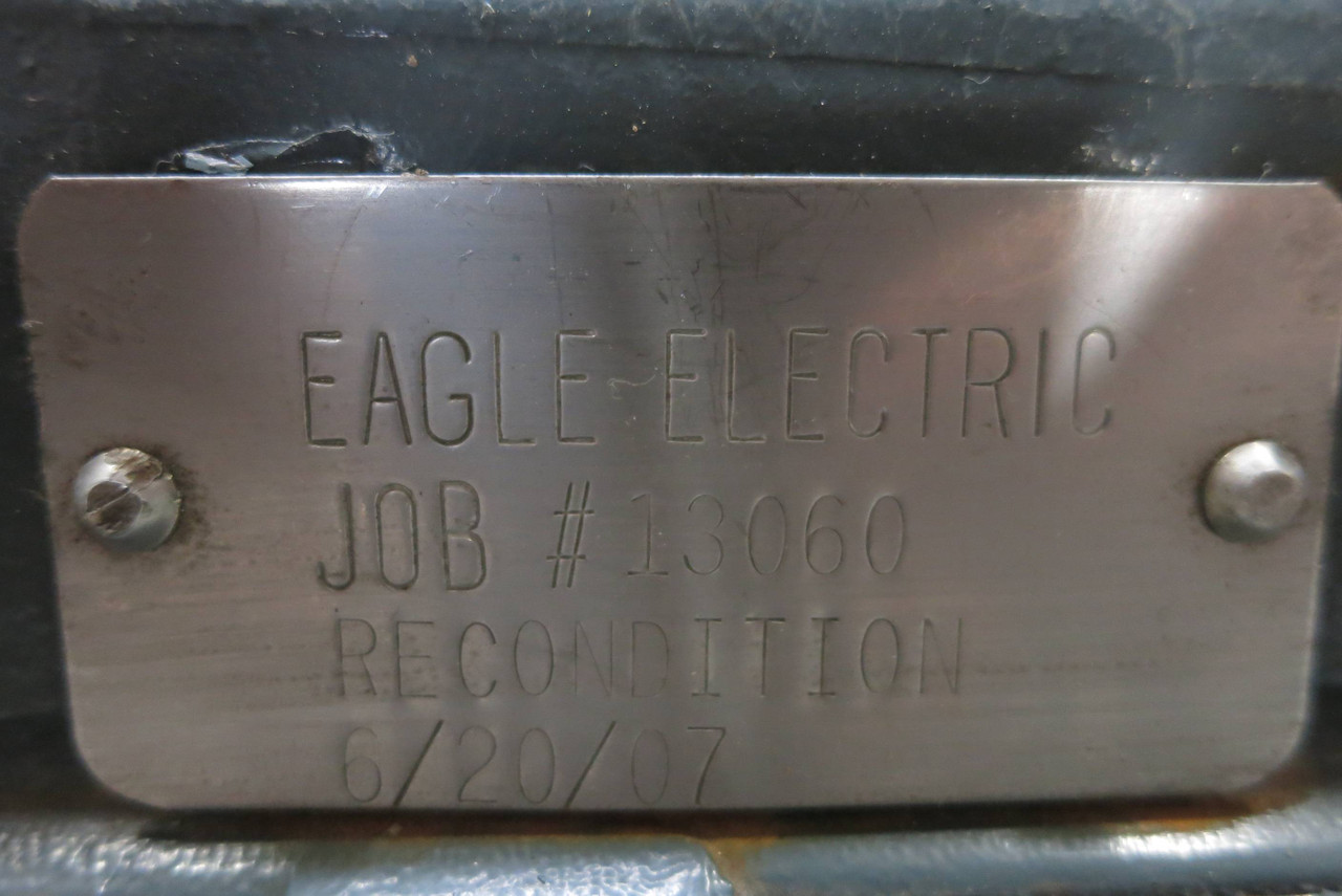 REBUILT IEM 766817 300HP 1189 RPM 2300/4160 V 5009-Z HTEFC AC Motor 300 HP 1200 (PM3022-1)