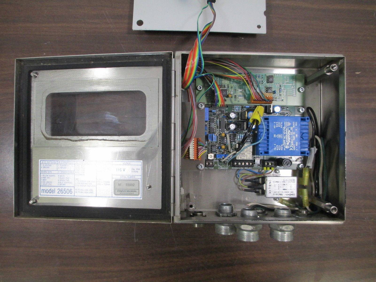 Orbisphere Laboratories Model 26506 Controller Ozone PPM Analyzer 115 VAC (EBI3245-2)