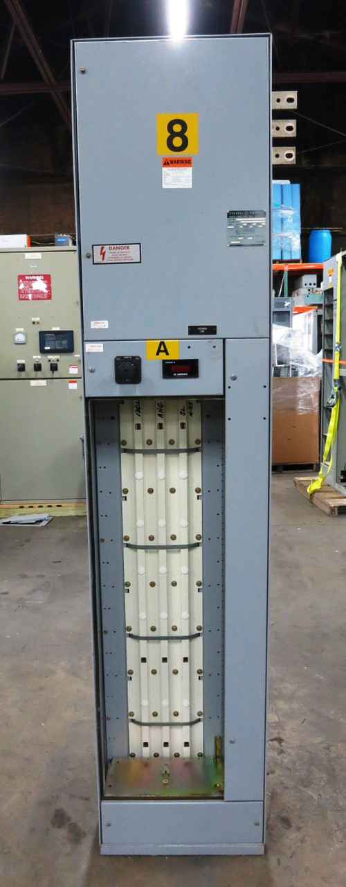 GE 8000 1200/600 Amp 480V Main Line Motor Control Center MCC 1200A 600A 3PH 3W (DW1866-1)