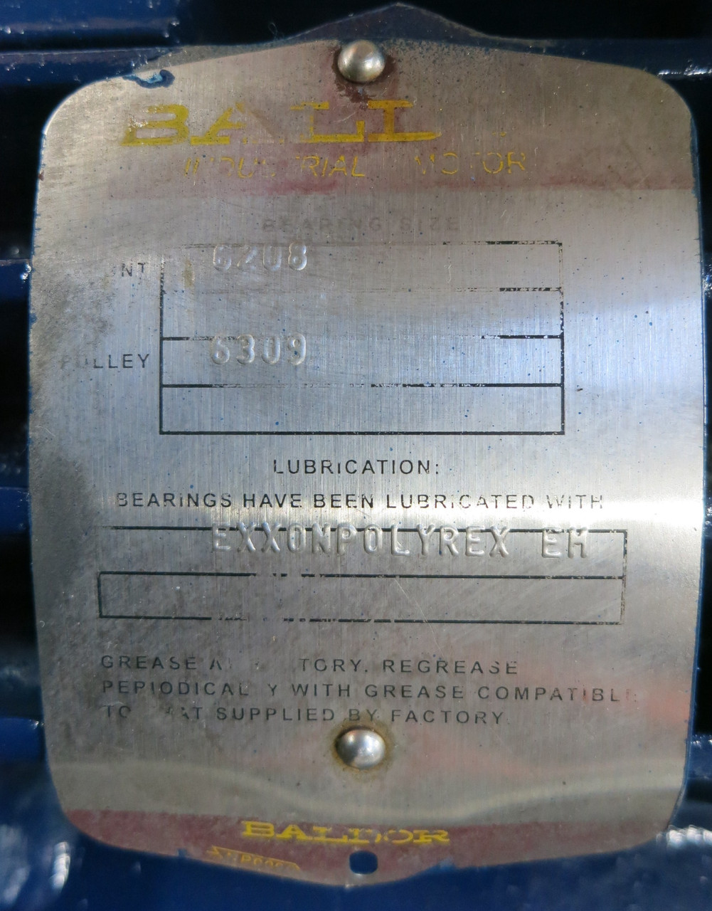 REBUILT Baldor CP2334T-4 20HP 460V 1760RPM AC Motor 256T Reliance 09M012Y415H1 (PM3038-1)