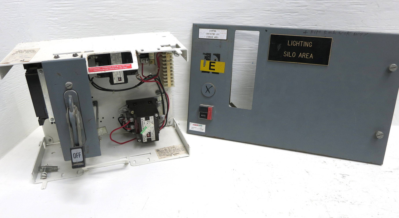 Cutler Hammer F10 Unitrol Size 1 Contactor 25A Breaker Type 12" MCC Bucket 25Amp (DW1899-10)