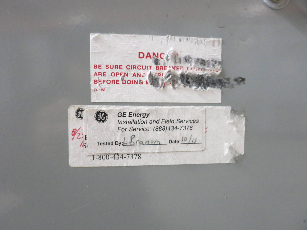 Powell Industries 1200A 15kV 15PV1000-2 125DC Powl-Vac Vacuum Breaker PowlVac GE (GA0038-1)