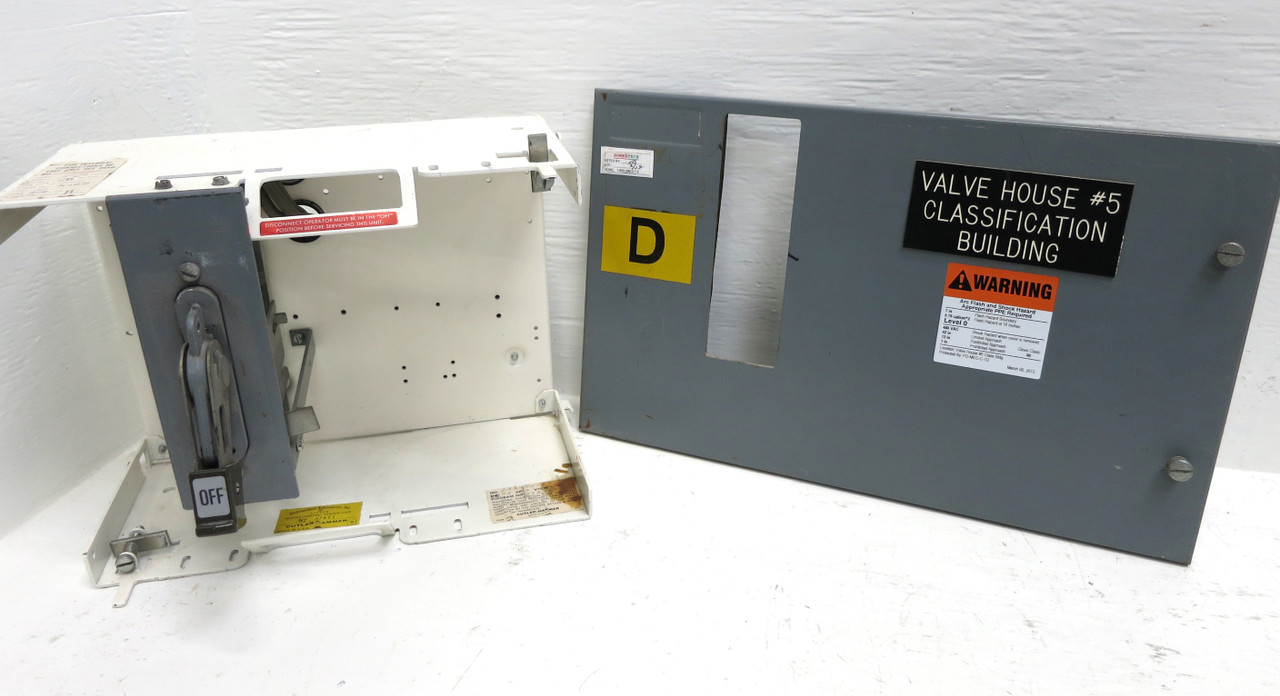 Cutler Hammer F10 Unitrol 100A MCC Feeder Bucket Breaker Type 12" MCCB 100 Amp (DW1937-4)