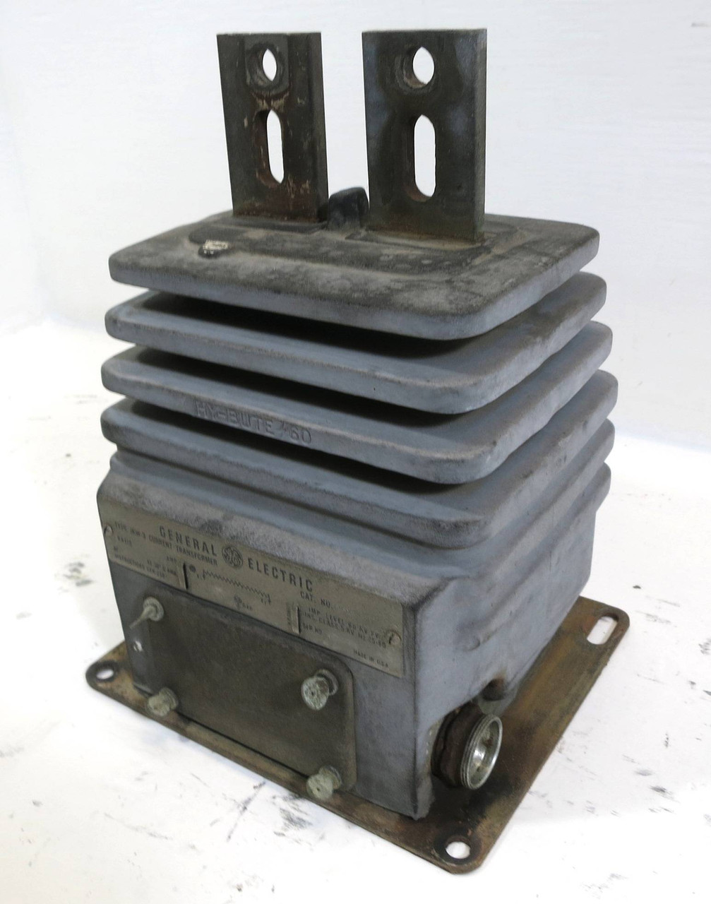 GE 693X85 Current Transformer Type JKW-3 Ratio 500:5 CT General Electric Outdoor (DW1997-2)
