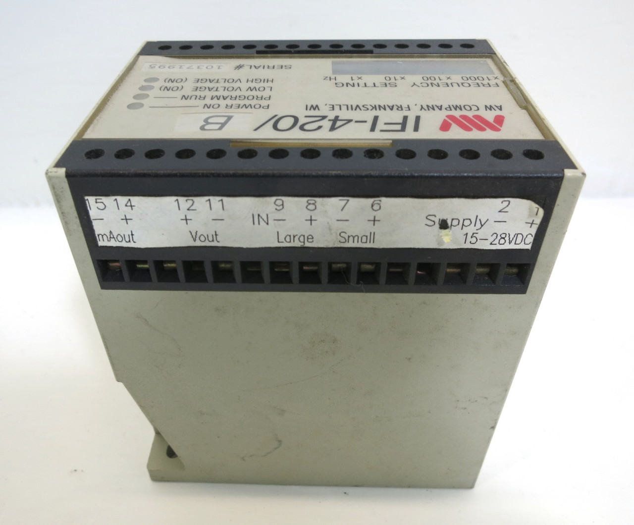 AW IFI-420/B Frequency to Analog Converter Meter AW-Lake (DW2025-4)