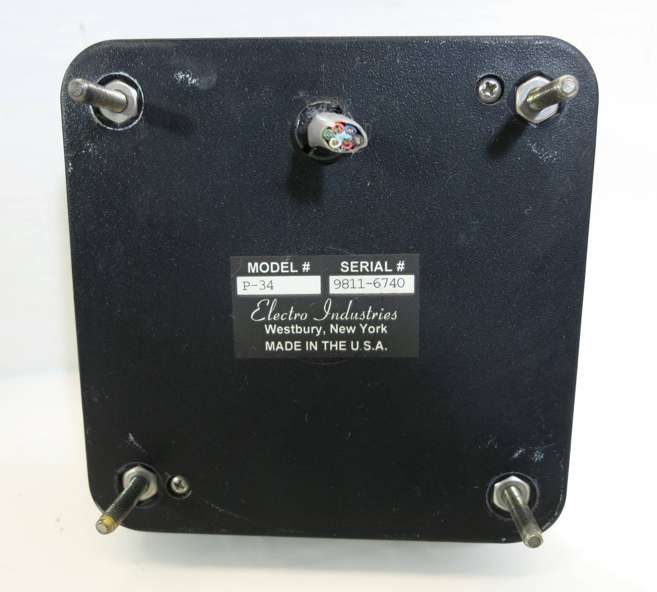 Electro Industries Model P-34 Power Meter Display Module AC Volts Amps ABB (DW2048-28)