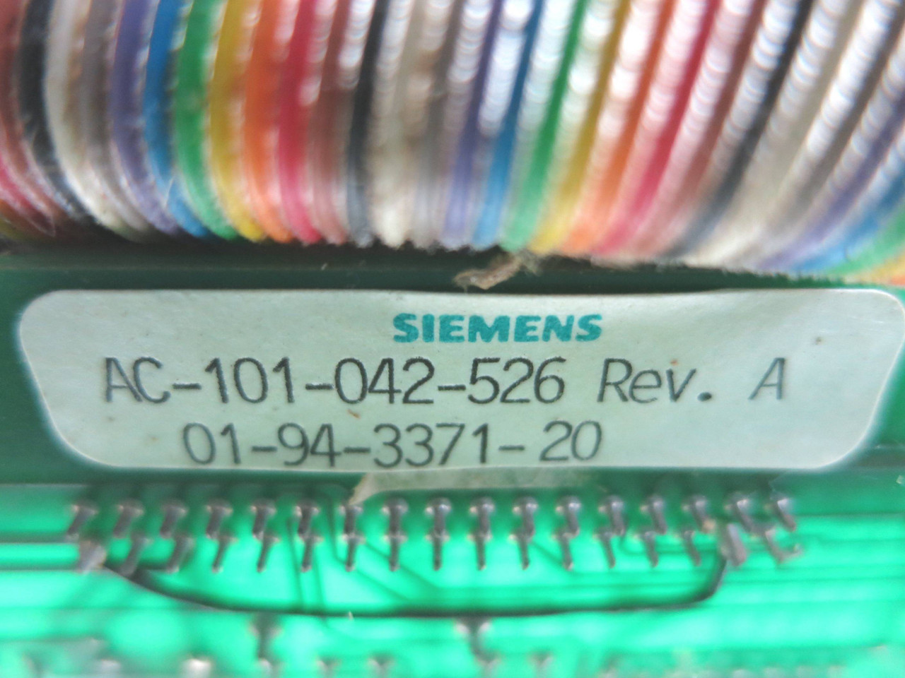 Siemens AC-101-042-525 Rev B Board Module PLC Card AC-101-042-526 AC-401-340-041 (DW2045-1)