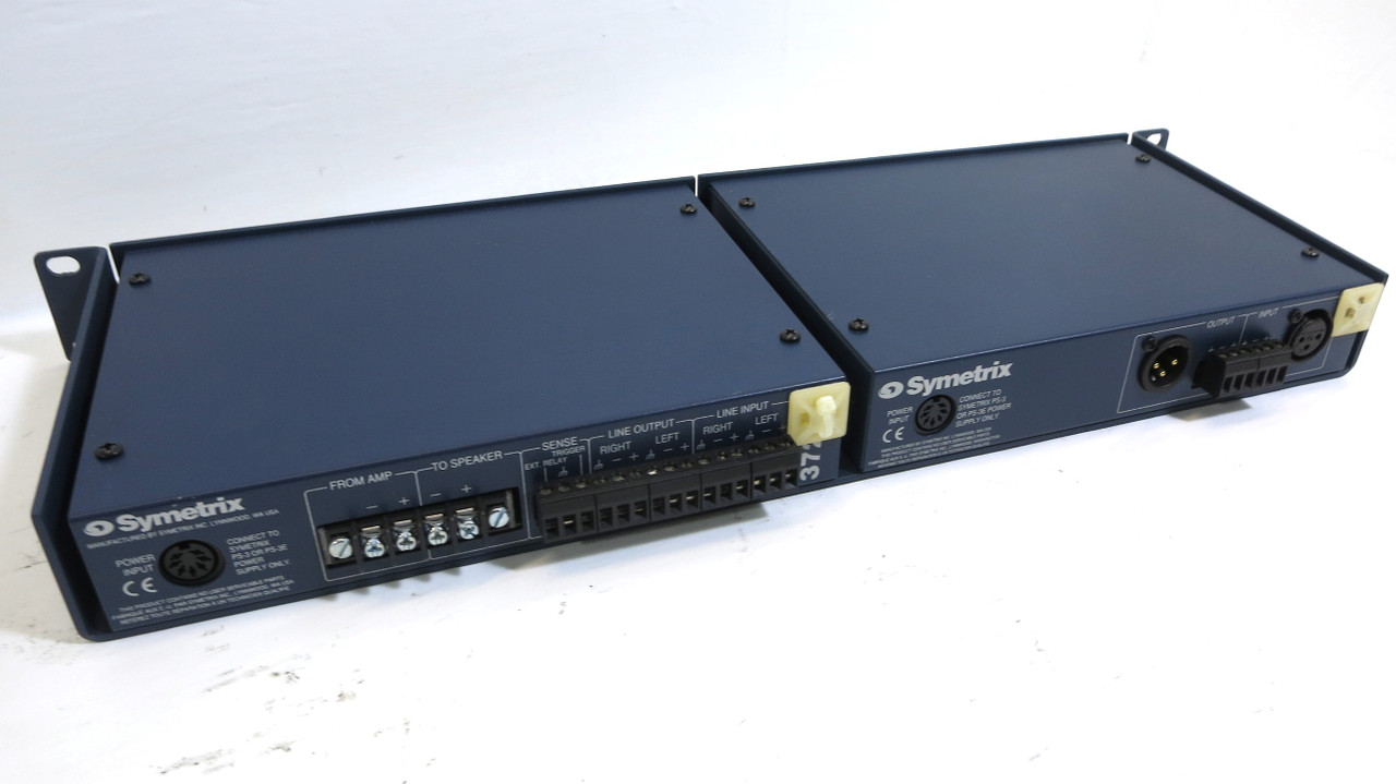 Symetrix 372 SPL Computer + 301 Low Distortion Compressor/Limiter Compression (DW2055-3)