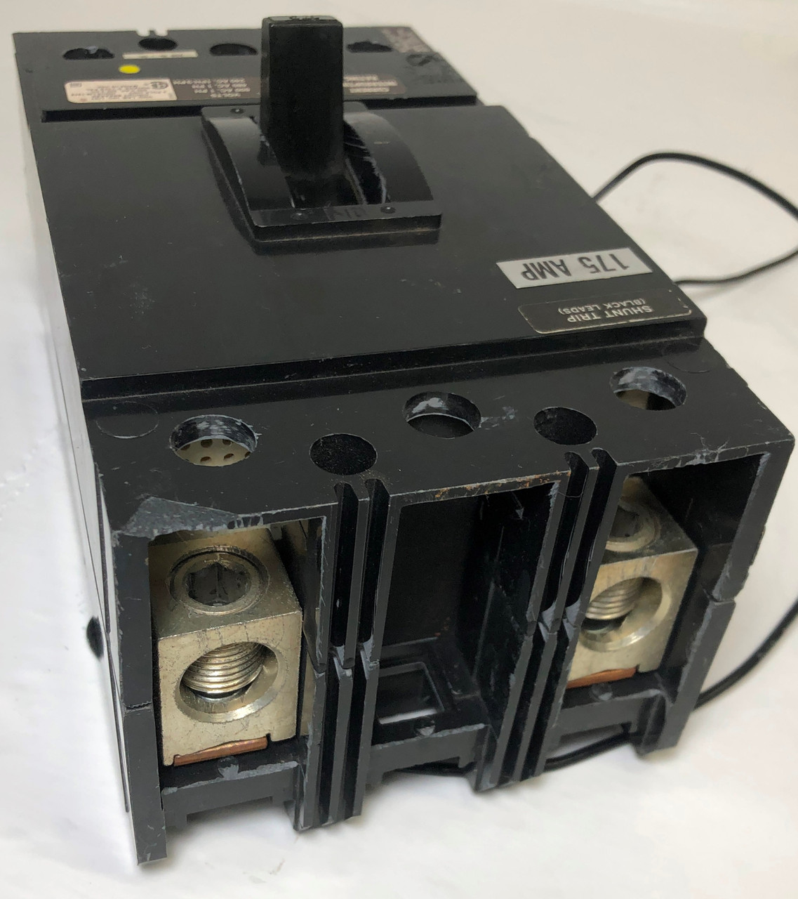 Square D KAL261751027 175A Circuit Breaker Black w/ Shunt 2 Pole 2P 175 Amp flaw (EM3911-1)