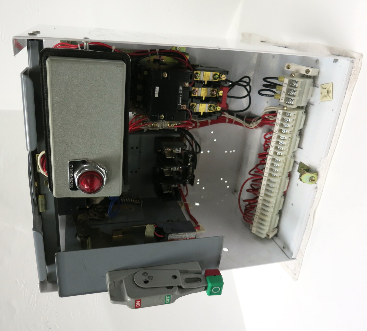 Square D Model 6 Size 1 Reversing 30A Fusible 18" MCC Bucket 30 Amp Mod 6 Sz1 (DW2086-5)