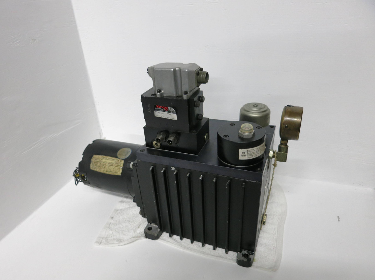 Fife E25B-1AMAA1A Pneumohydraulic Power Unit w Servo Valve 631-175C 190028.00 (GA0101-1)