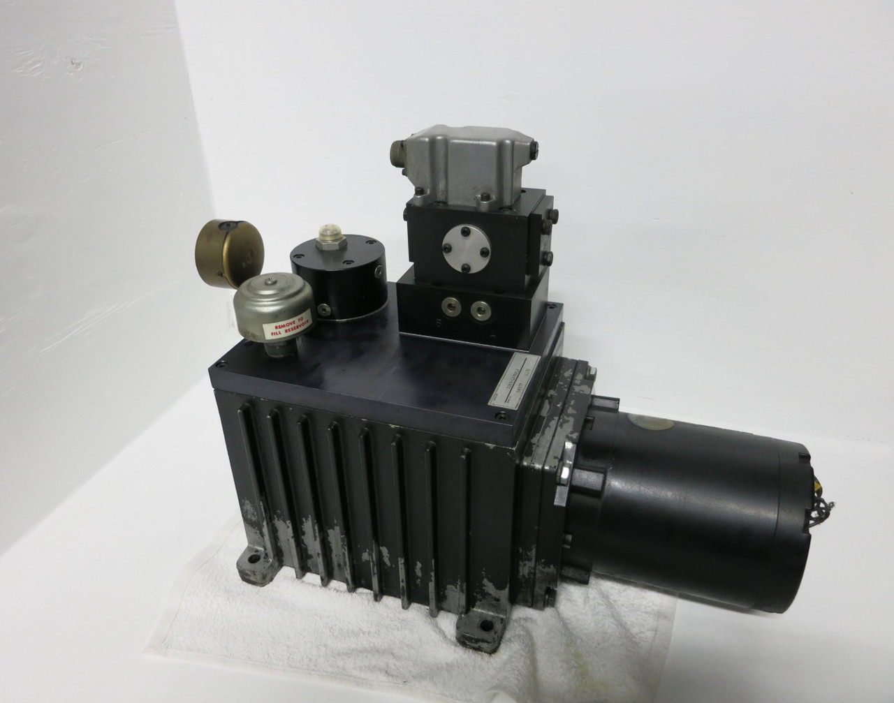 Fife E25B-1AMAA1A Pneumohydraulic Power Unit w Servo Valve 631-175C 190028.00 (GA0101-1)