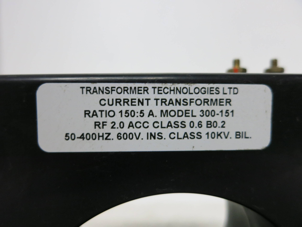 Transformer Technologies Ltd 300 151 Current Transformer Ratio 150 5 A Transformer Technologies Ltd 300 151 Current Transformer Ratio 150 5 A