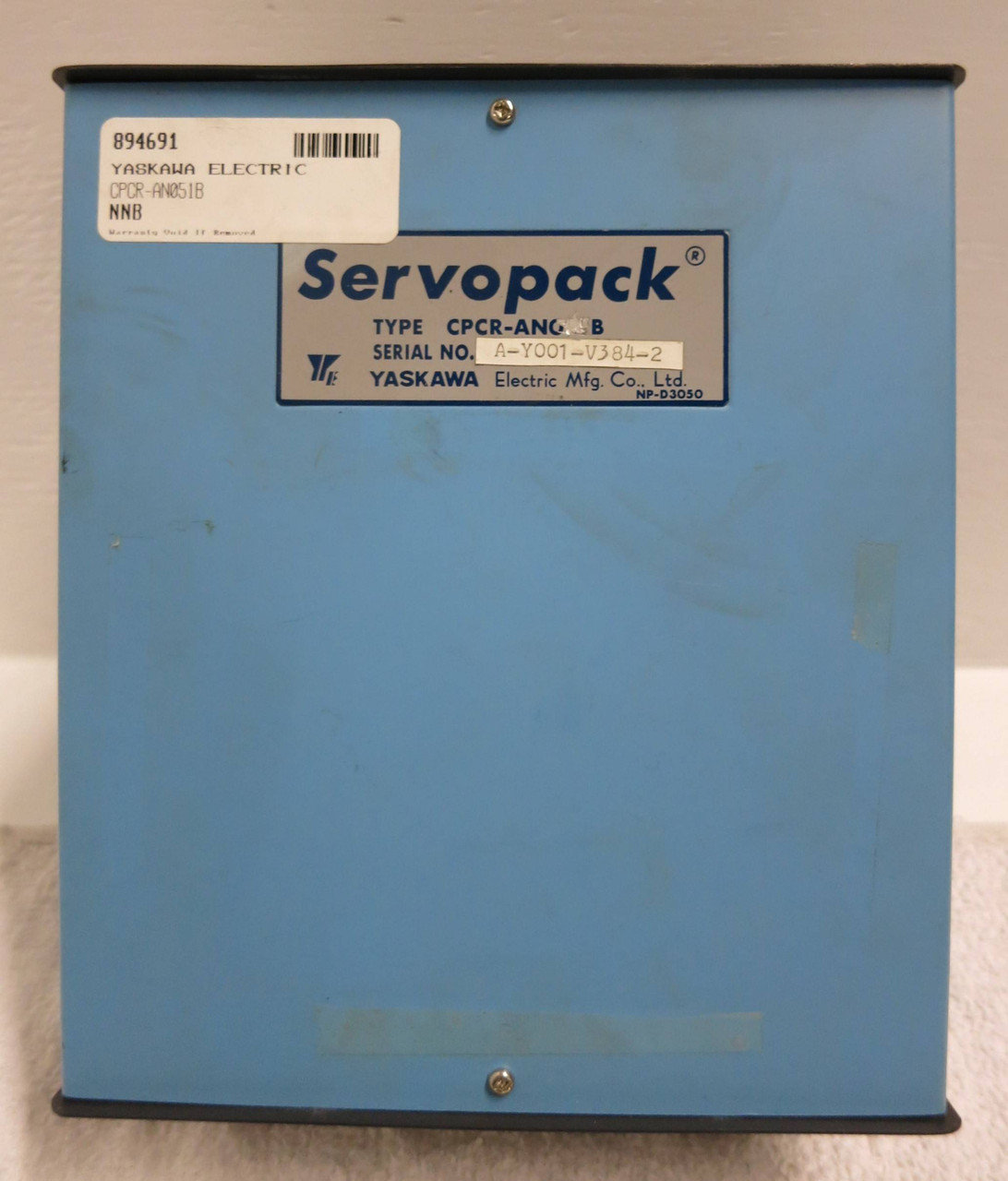 Yaskawa CPCR-ANO51B ServoPack Servo Drive CPCR-AN-51B CPCRAN51B 200/220V BN051A (GA0117-1)