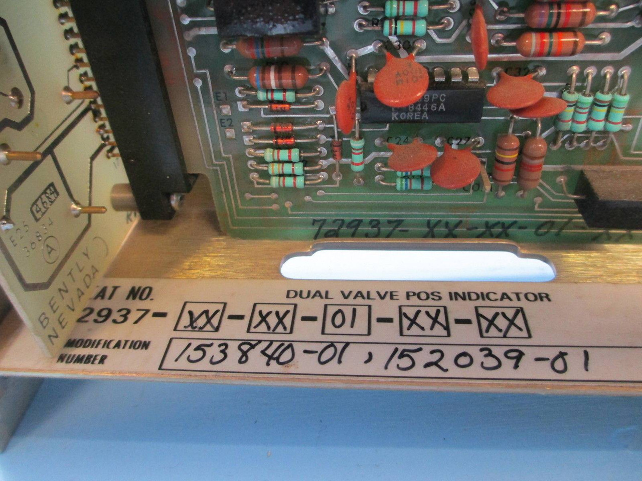 Bently Nevada 7200 Dual Case Exp Ind DCE-R 72937-XX-XX-01-XX-XX PLC Indicator (EBI0522-2)