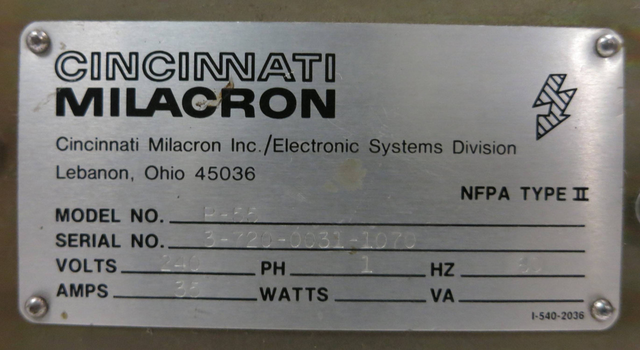 Cincinnati Milacron P-55 Acradrive Industrial Control Drive 35 Amps (GA0123-5)