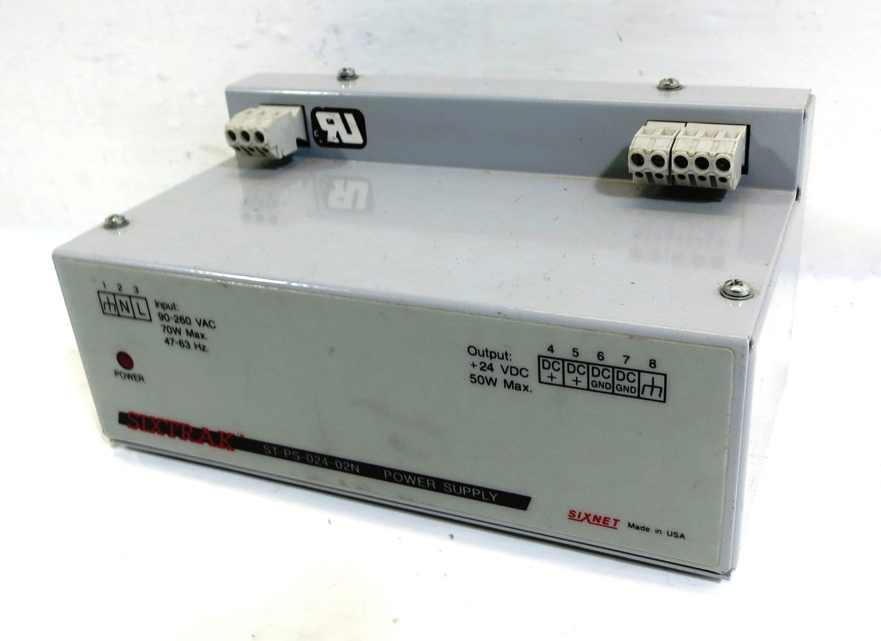 Image of Sixnet ST-PS-024-02N Sixtrak Power Supply Module PLC 90-260VAC to 24VDC