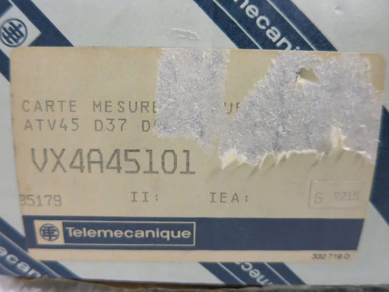 New Telemanique VX4A45101 PC Board PLC NIB 10849080111-A06 8S 9149 008 (GA0131-1)