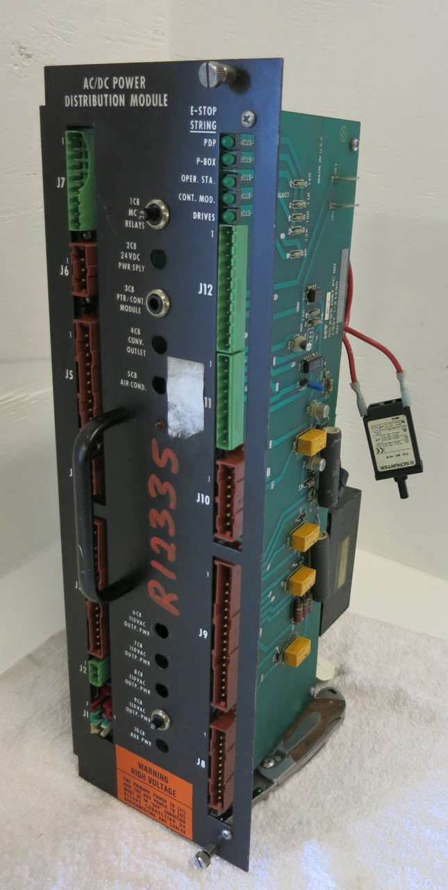 KT 1-2129200 Rev. 7 AC/DC Power Distribution Module 1-21290 Schurter (GA0135-1)