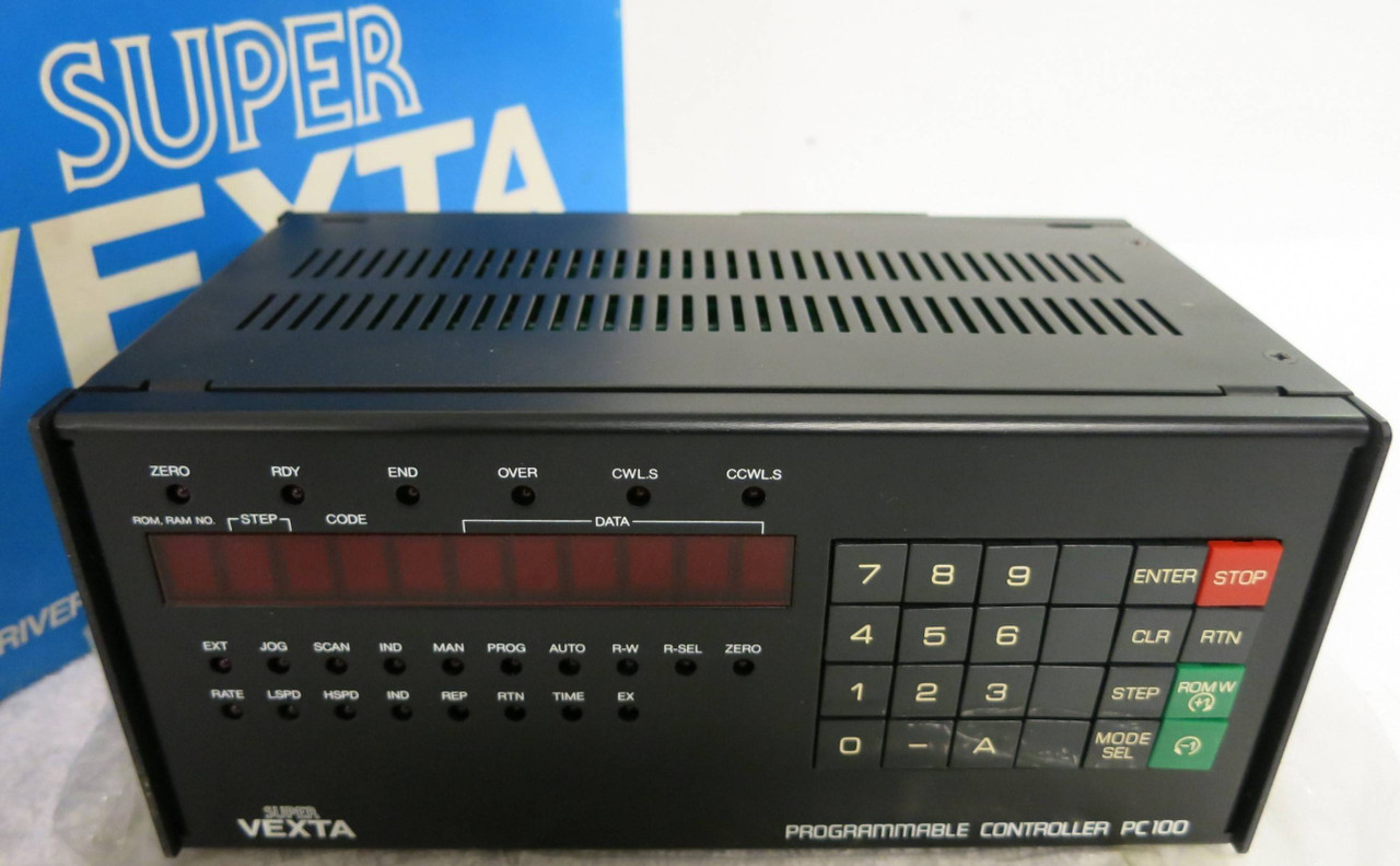 Super Vexta PC100 Programmable Controller 11135 QR Oriental Motor Co. Ltd NIB (GA0145-1)