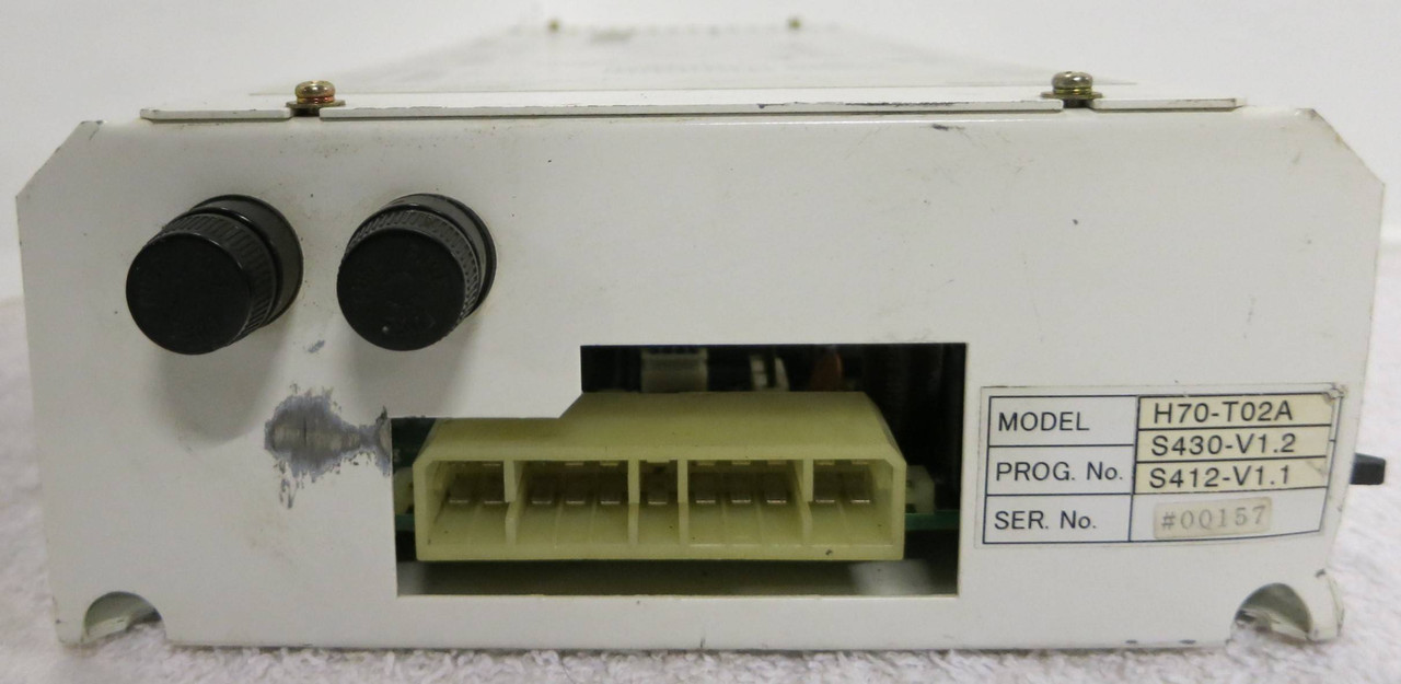 Weltronic H70-T02A S430-V1.2  Inverter Weld Timer PLC S412-V1.1 100C03-400-0 (GA0146-1)