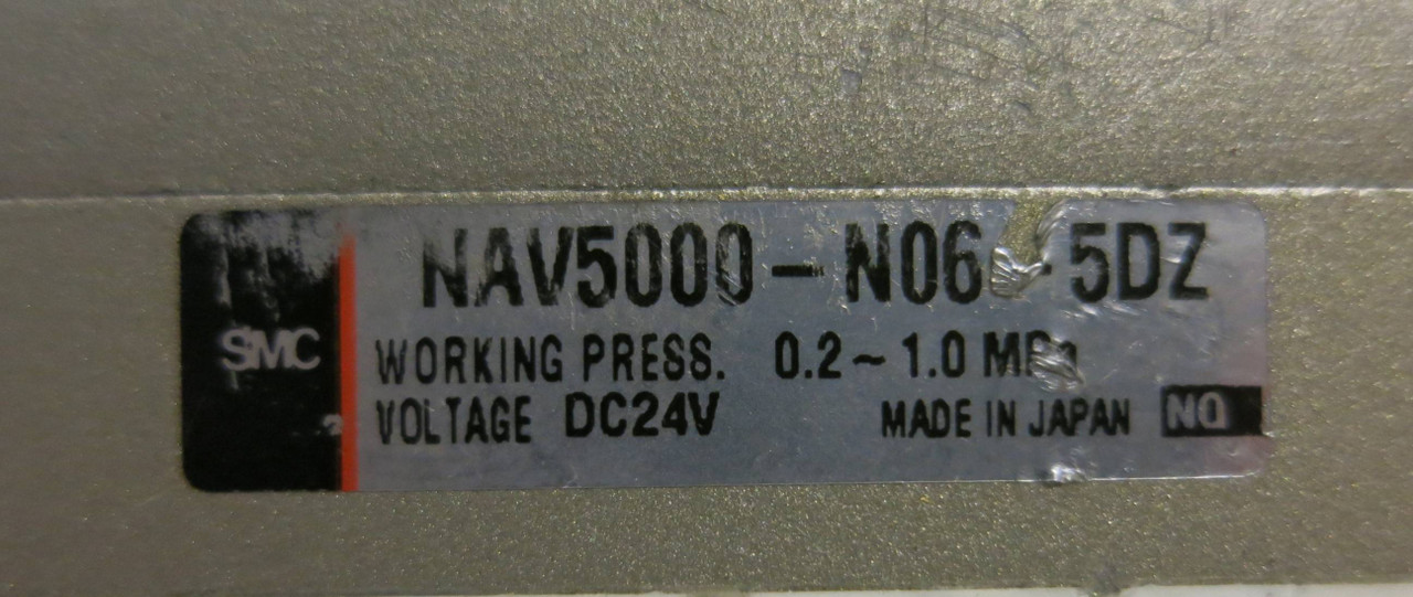 SMC NAV5000-N06-5DZ Pneumatic Valve DC24V (GA0148-5)