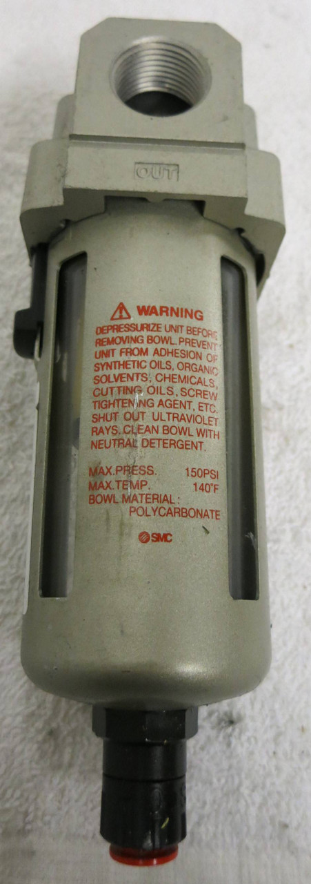 SMC AFM40-N06D-Z Pneumatic Filter 150 PSI KY (GA0150-10)