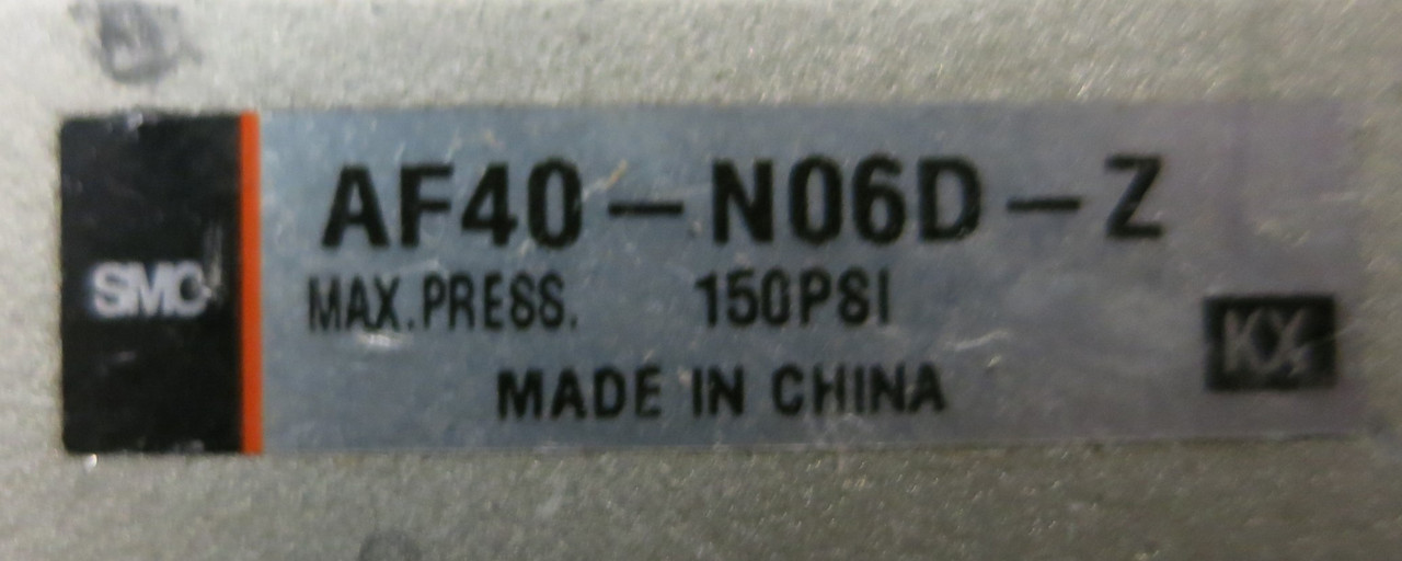SMC AF40-N06D-Z Pneumatic Filter 150 PSI KX (GA0149-4)