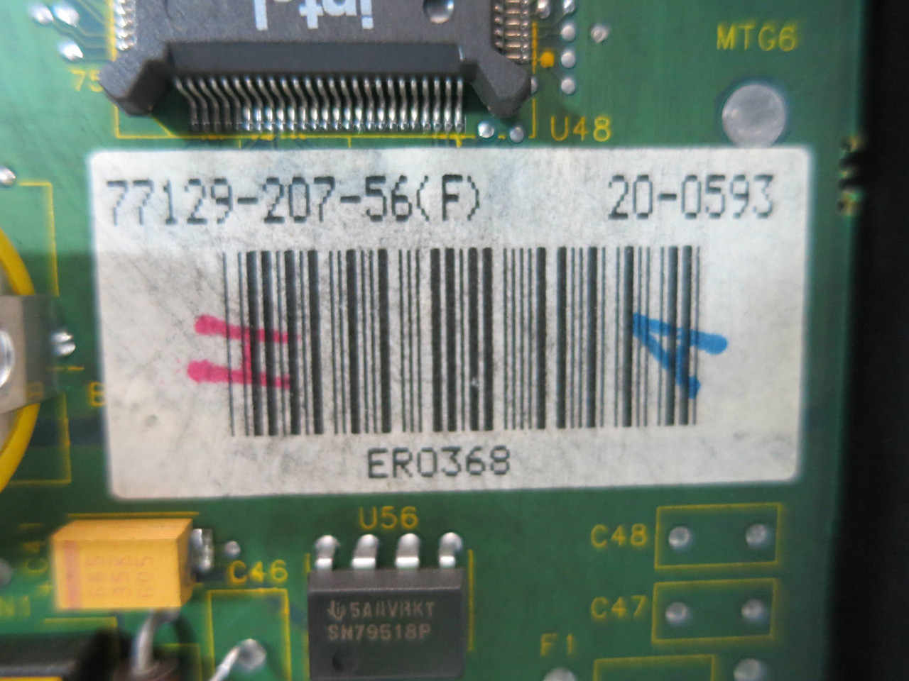 Allen Bradley 77129-206-53 PanelView Control Board 77129-207-56(F) PLC (DW2186-1)