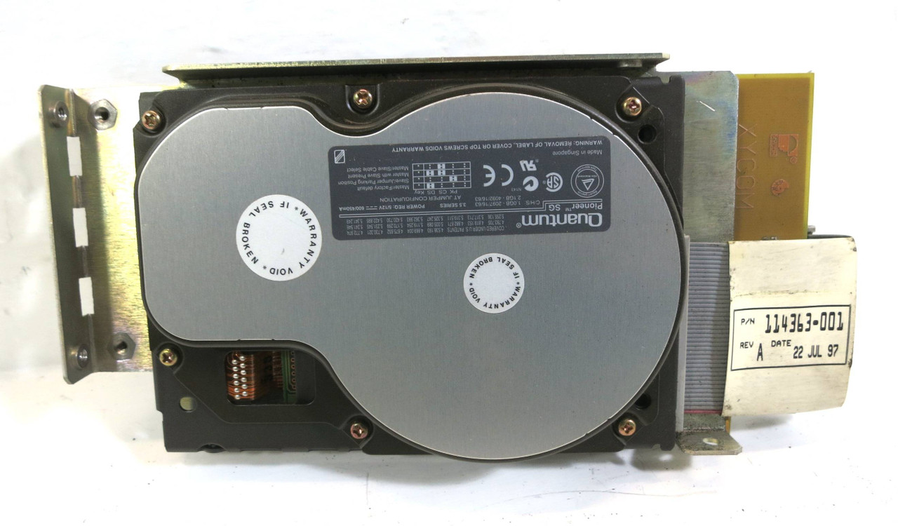 Xycom 118495-001 3-Slot Card Module Board Quantum Pioneer SG Hard Disk Drive (DW2184-1)