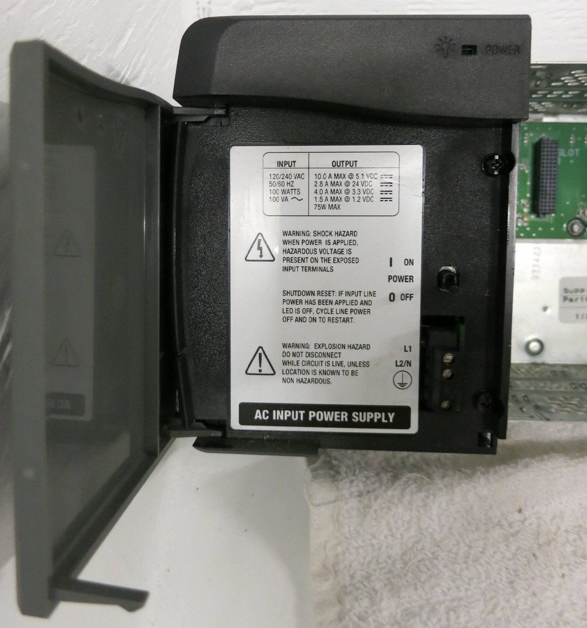 Honeywell TK-FXX132 13-Slot Chassis w TK-FPCXX2 C Power Supply (GA0166-1)