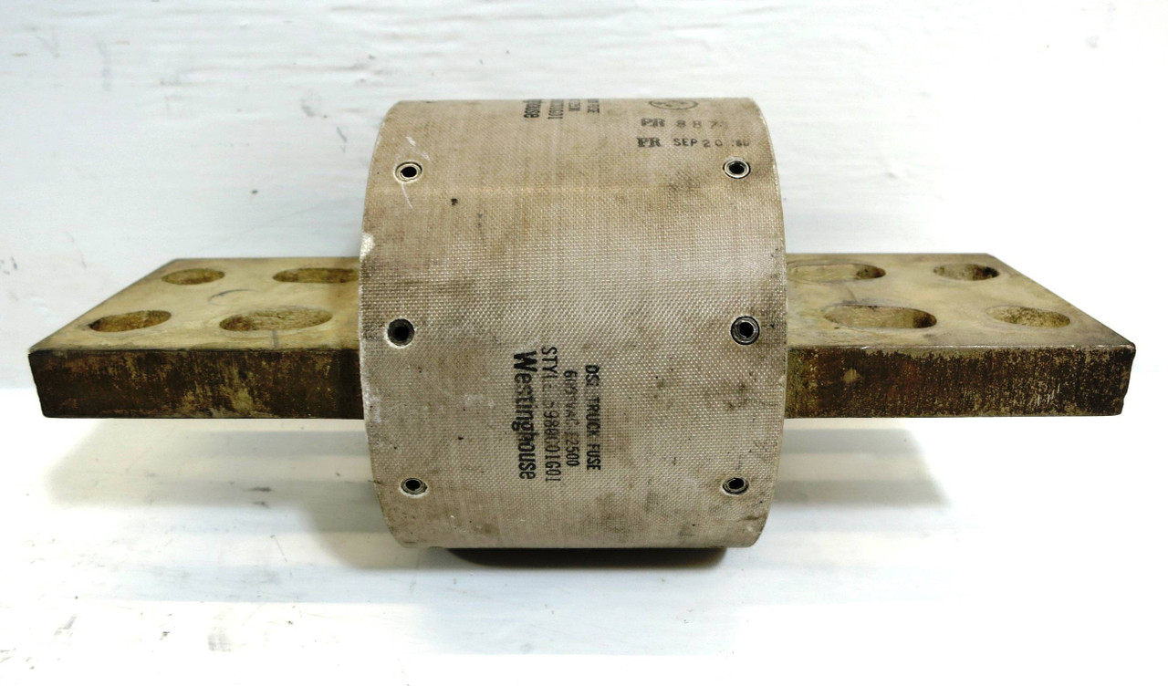 Westinghouse 5980C01G01 2500A 600V DSL Breaker Truck Fuse 6DSL-E2500 2500 Amp (DW2191-9)