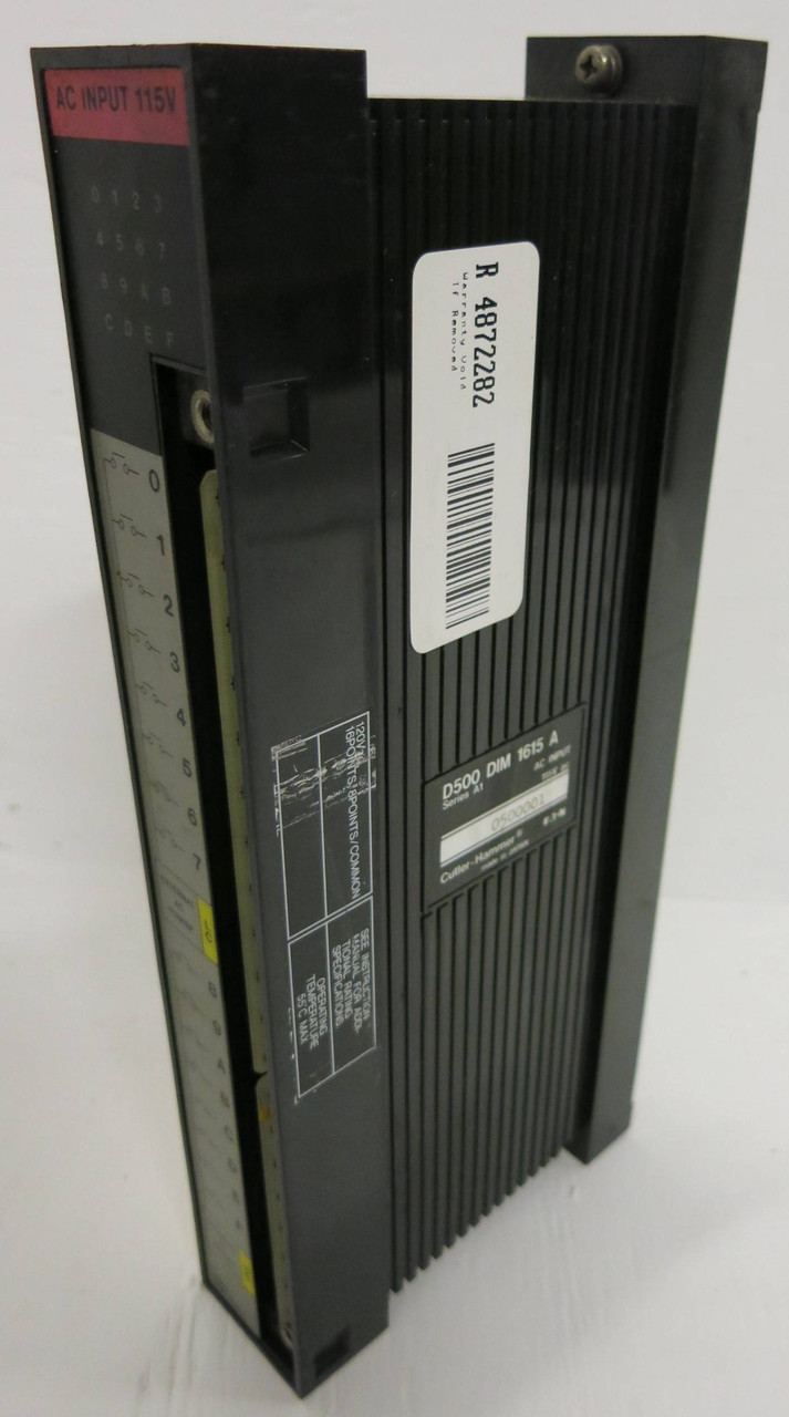Cutler Hammer D500 DIM 1615 A 115V AC Input 050001 Eaton Series A1 (GA0171-1)