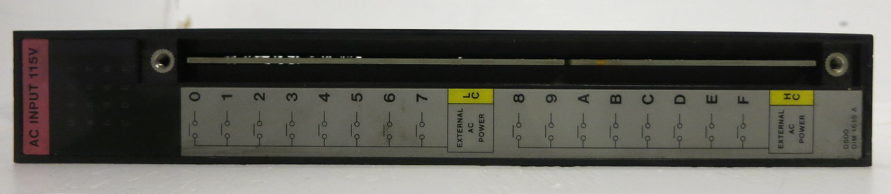 Cutler Hammer D500 DIM 1615 A 115V AC Input 050001 Eaton Series A1 (GA0171-1)