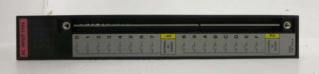 Cutler Hammer D500 DIM 1615 A 115V AC Input 0101001 Eaton Series A1 (GA0170-2)