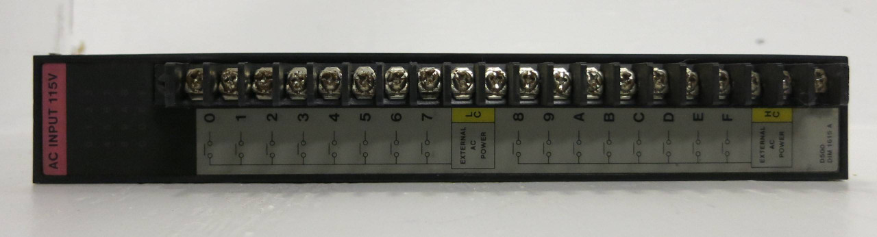 Cutler Hammer D500 DIM 1615 A 115V AC Input 861001 Eaton Series A1 (GA0169-4)