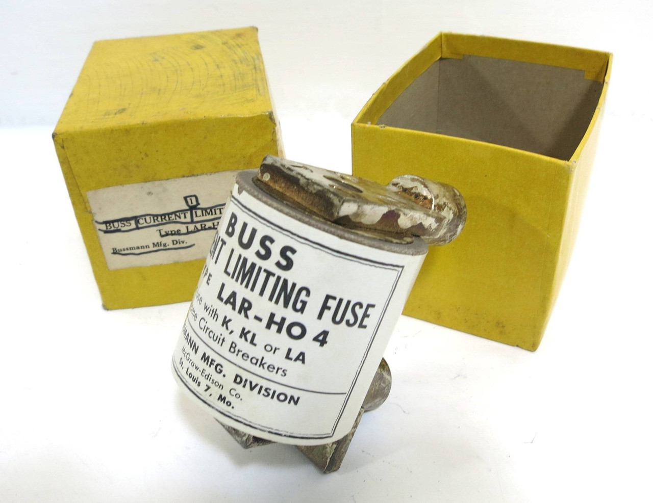 NEW Bussmann LAR-H04 Buss Current Limiting Fuse K KL LA Breakers LAR-HO4 LARH04 (DW2194-3)