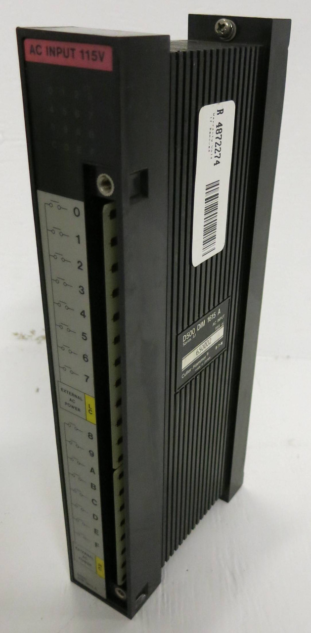 Cutler Hammer D500 DIM 1615 A 115V AC Input 650002 Eaton Series A1 (GA0174-1)